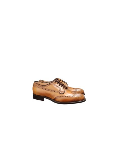 Zapatos derby de cuero Church's marrón