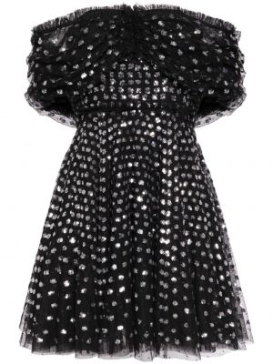 Вечерна рокля Needle & Thread черно