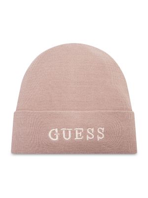 Čepice Guess růžový
