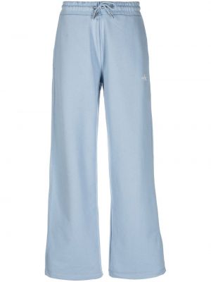 Pantaloni con stampa Calvin Klein Jeans blu
