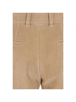 Pantalones chinos de pana bootcut Chloé beige