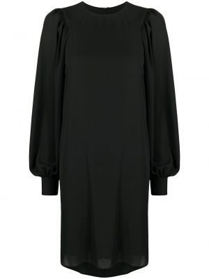 Dlouhé šaty s dlouhými rukávy Blanca Vita černé