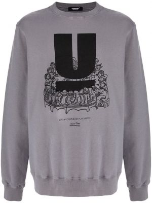Sweatshirt mit rundhalsausschnitt mit print Undercover