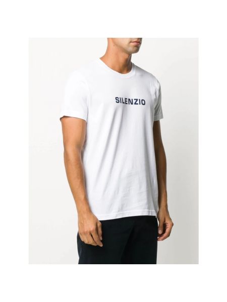 Koszulka z nadrukiem Aspesi biała