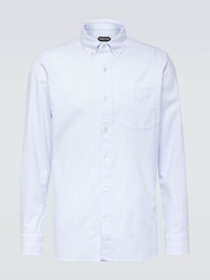 Camisa de algodón a rayas Tom Ford