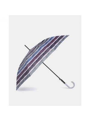 Paraguas a rayas con estampado Vogue