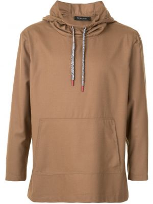 Hoodie Kiton marron