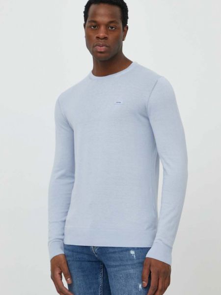 Niebieski sweter Calvin Klein