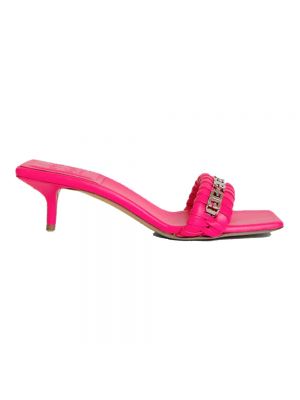 Sandały na obcasie Givenchy - Różowy