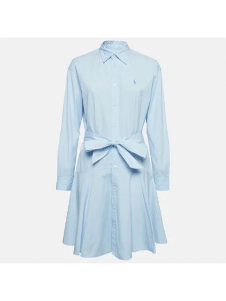 Sukienka bawełniana Ralph Lauren Pre-owned niebieska