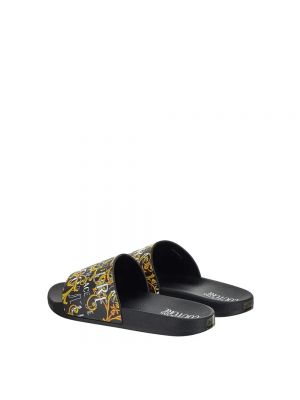 Slides Versace Jeans Couture nero