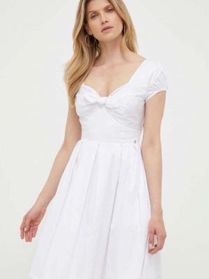 Mini šaty Guess bílé