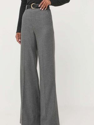 Gyapjú magas derekú nadrág Red Valentino Gyapjú magas derekú nadrág Red Valentino
