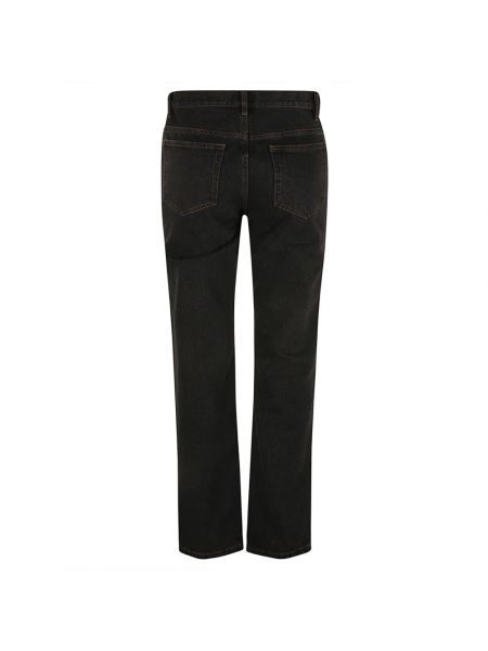 Klassische straight jeans A.p.c. schwarz