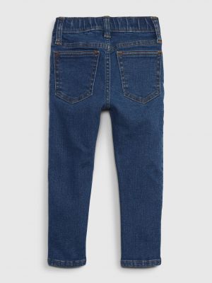 Priliehavé skinny fit džínsy Gap modrá