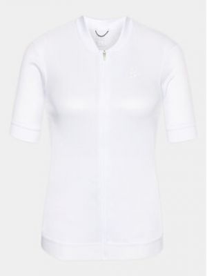 Priliehavé športové tričko Craft biela