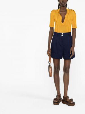 Shorts taille haute See By Chloé bleu