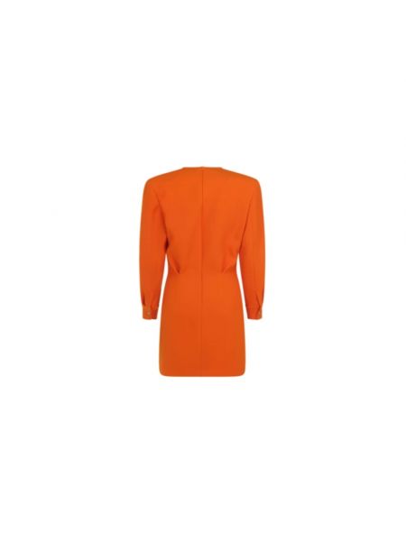 Sukienka mini Saint Laurent pomarańczowa