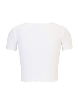 Тениска Gina Tricot бяло