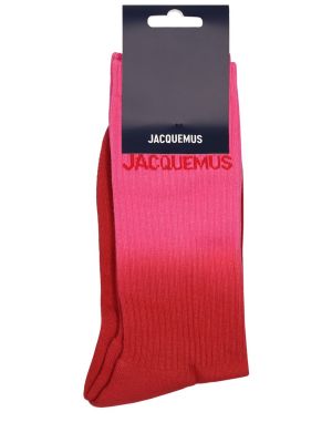 Calcetines Jacquemus rojo