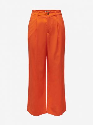 Pantaloni Only portocaliu