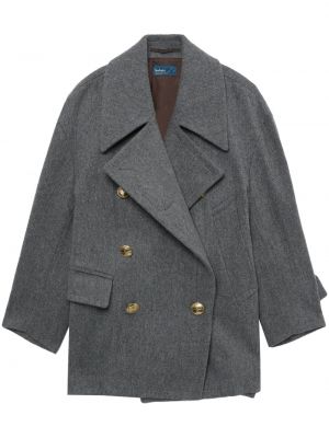 Aszimmetrikus kabát Kolor szürke