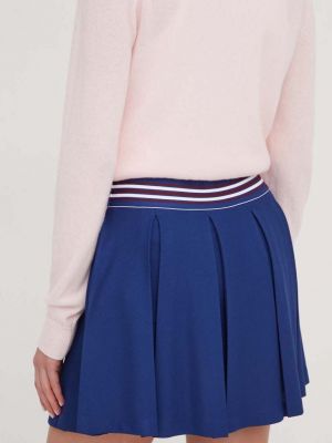 Mini sukně Lacoste modré