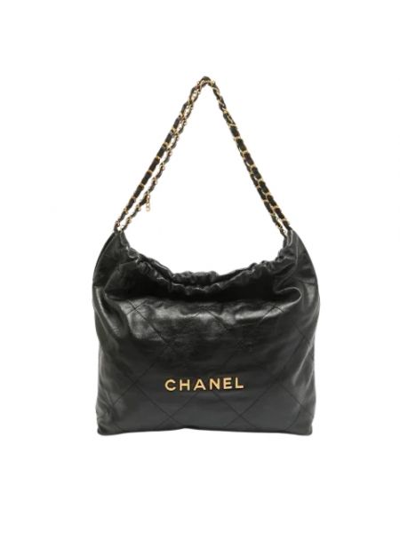 Torebka skórzana retro Chanel Vintage czarna