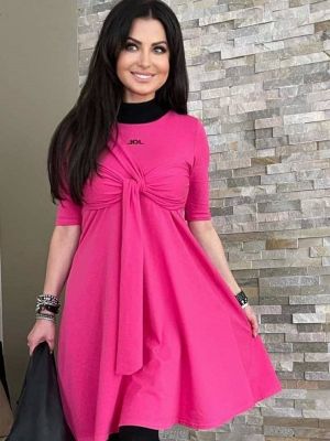 Φόρεμα By O La La ροζ