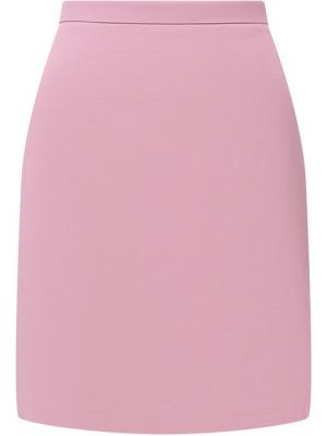 Розовая шерстяная юбка Gucci