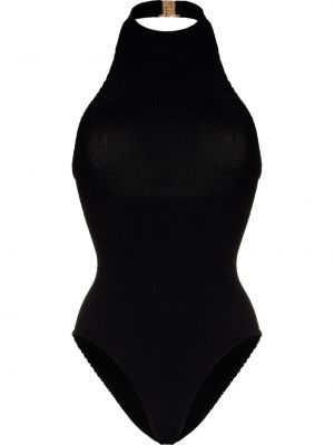 Jednodielne plavky Hunza G čierna