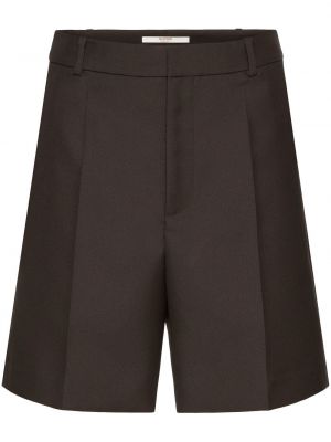 Plisserade shorts Valentino Garavani brun