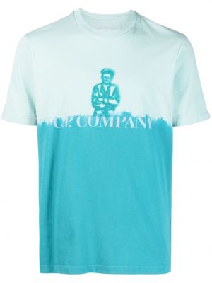 T-shirt C.p. Company blå