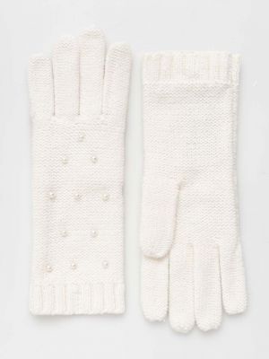 Rękawiczki Aldo białe