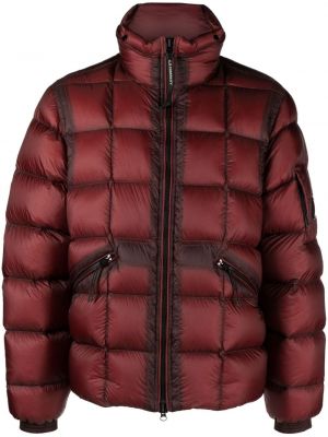 Pernata jakna s kapuljačom C.p. Company crvena