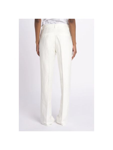 Pantalones de lino Zadig & Voltaire blanco