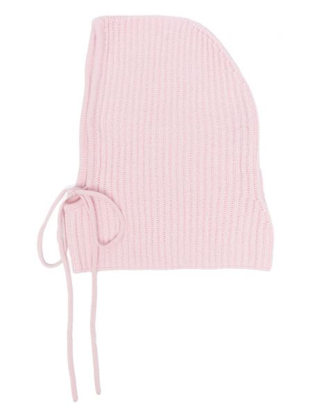 Kasmirmatto balaclava Wild Cashmere pinkki