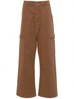 „cargo“ stiliaus kelnės Rick Owens Drkshdw ruda