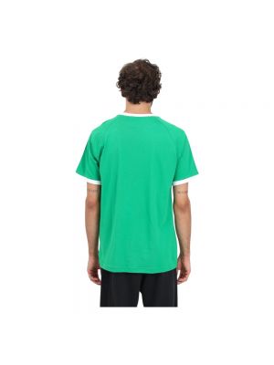 Camiseta a rayas Adidas Originals verde