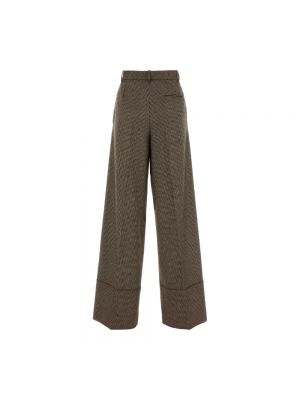 Pantalones con bordado Bally marrón