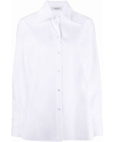 Oversized košile Valentino Garavani bílá