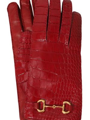 Кожаные перчатки Gucci