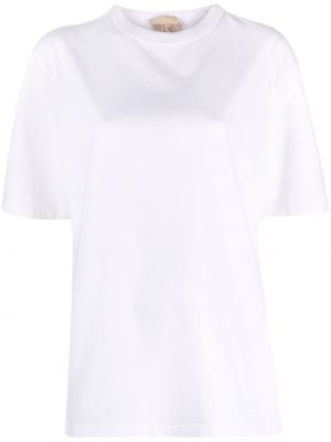 Памучна тениска Ten C бяло