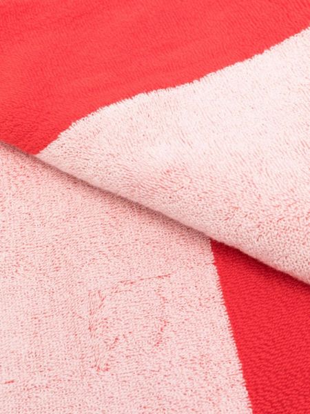 Strój kąpielowy bawełniany z nadrukiem Kenzo czerwony