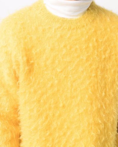 Jersey de punto de tela jersey Roberto Collina amarillo