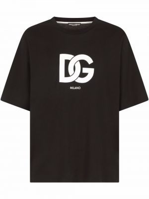 Тениска с принт Dolce & Gabbana