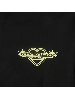 Koszula na guziki bawełniana z długim rękawem Givenchy czarna