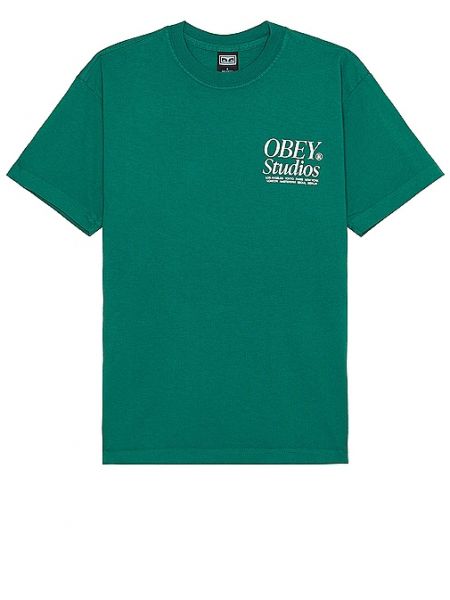 Camiseta Obey verde