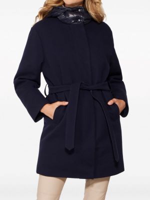 Woll mantel mit kapuze Norwegian Wool
