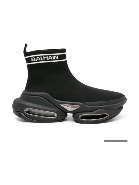 Sneakersy Balmain czarne